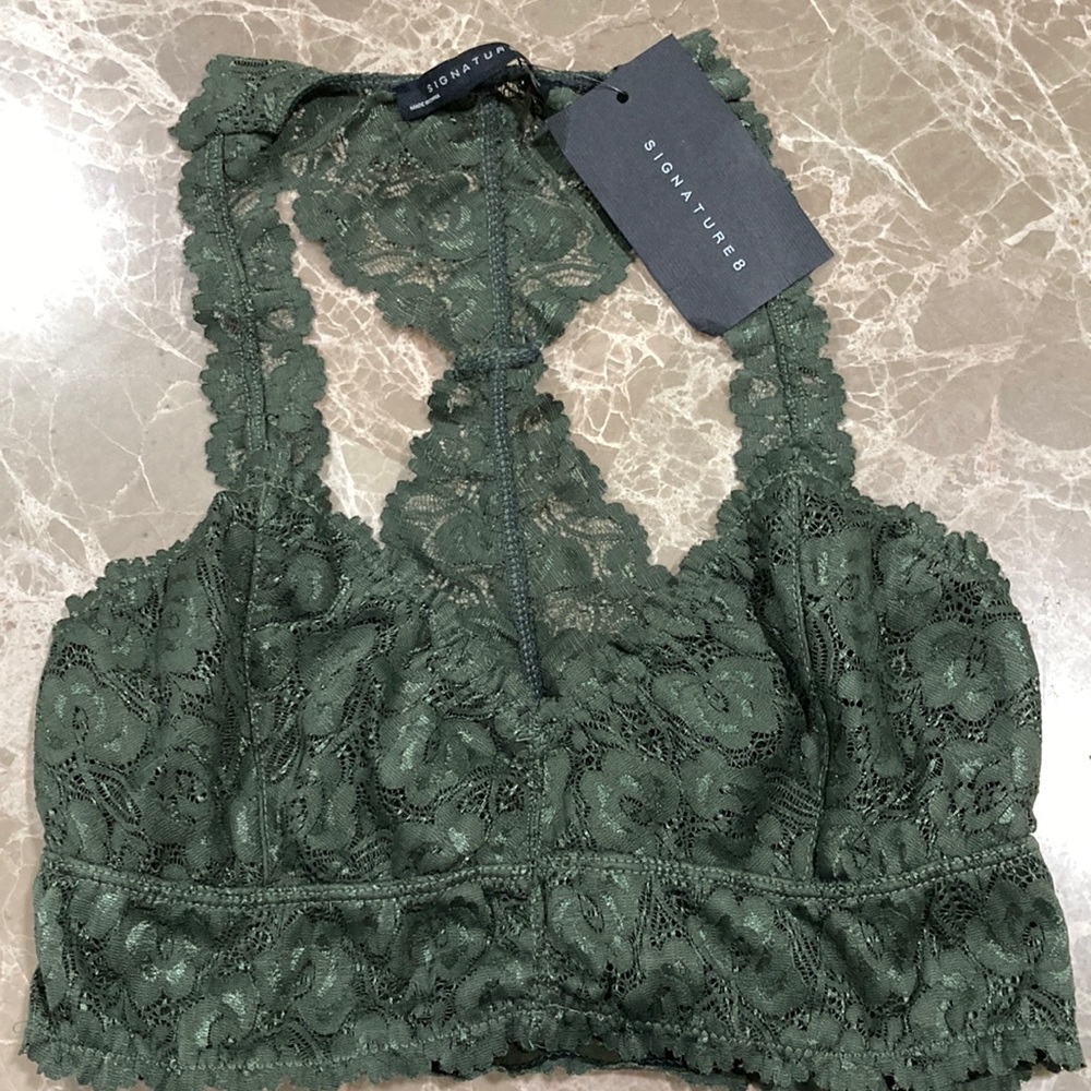 Signature8 lace bralette size L